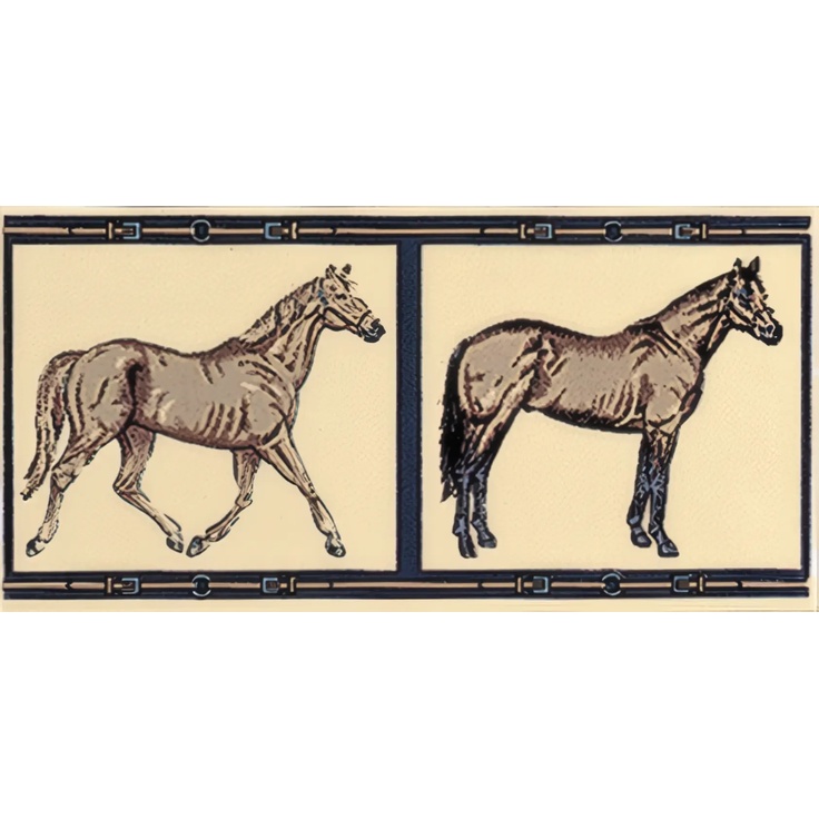 Petracer's Grand Elegance С000163691 BHor02_HorsesSuCrema10X20 Decor 10x20 cm, Italy - photo 1 Petracer's Grand Elegance С000163691 BHor02_HorsesSuCrema10X20 Decor 10x20 cm, Italy - photo 1