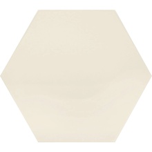 Petracer's Intreccio С000504515 BS ESA BIANCO_INTRECCIO ESAGONA BIANCO 20x23 posliinilaatta 20x23 cm, Italia, yksivärinen - kuva 1 - kuva 1