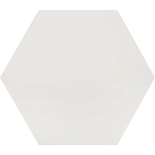 Petracer's Intreccio С000504516 BS ESA GHIACCIO_INTRECCIO ESAGONA GHIACCIO 20x23 posliinilaatta 20x23 cm, Italia, yksivärinen - kuva 1 - kuva 1