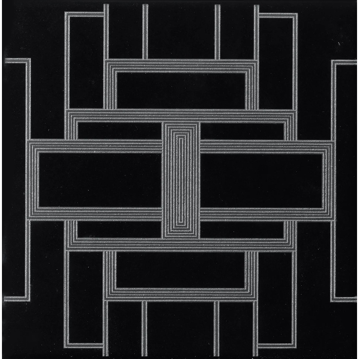 Petracer's Jazz С000568570 JZ 23-20 20_JAZZ SILVER SU NERO 20X20 piastrella da parete 20x20 cm, Italia, oro e metalli preziosi - foto 1 Petracer's Jazz С000568570 JZ 23-20 20_JAZZ SILVER SU NERO 20X20 piastrella da parete 20x20 cm, Italia, oro e metalli preziosi - foto 1