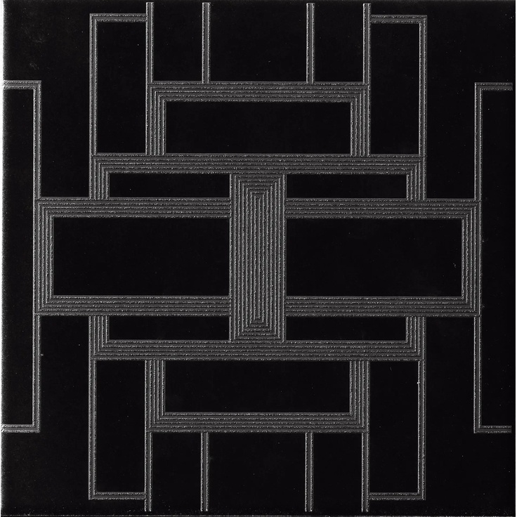 Petracer's Jazz С000568566 JZ 20-20 20_JAZZ NERO SU NERO 20X20 vægflise 20x20 cm, Italien - foto 1 Petracer's Jazz С000568566 JZ 20-20 20_JAZZ NERO SU NERO 20X20 vægflise 20x20 cm, Italien - foto 1
