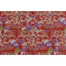 Petracer's Primavera Romana С000258006 PR D RO FIORI_65X97,7FiorituraSuRosso Décor 65x97,7 cm, Italie, pour tissu - photo 1 - photo 1