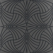 Petracer's Swing С000451463 Sterling silver Piuma on matt black 60x60_Piuma sterling silver su fondo nero matt posliinilaatta 60x60 cm, Italia, kulta ja jalometallit - kuva 1 - kuva 1