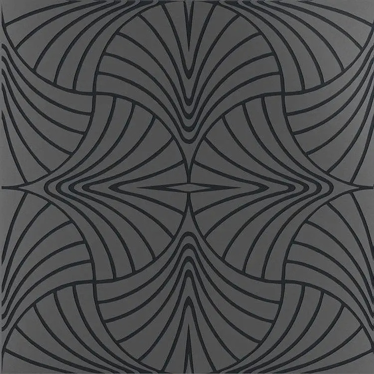 Petracer's Swing С000451463 Sterling silver Piuma on matt black 60x60_Piuma sterling silver su fondo nero matt porcelænsflise 60x60 cm, Italien, guld og ædelmetaller - foto 1 Petracer's Swing С000451463 Sterling silver Piuma on matt black 60x60_Piuma sterling silver su fondo nero matt porcelænsflise 60x60 cm, Italien, guld og ædelmetaller - foto 1