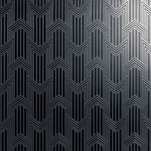 Petracer's Swing С000451447 Sterling silver Geometria on matt black 60x60_Geometria sterling silver su fondo nero matt posliinilaatta 60x60 cm, Italia, kulta ja jalometallit - kuva 1 - kuva 1