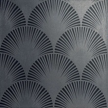 Petracer's Swing С000451449 Sterling silver Pavone on matt black 60x60_Pavone sterling silver su fondo nero matt posliinilaatta 60x60 cm, Italia, kulta ja jalometallit - kuva 1 - kuva 1