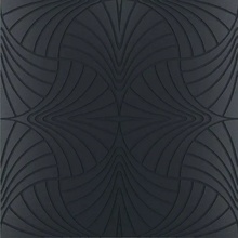 Petracer's Swing С000451462 Black Piuma on matt black 60x60_Piuma nero su fondo nero matt posliinilaatta 60x60 cm, Italia - kuva 1 - kuva 1