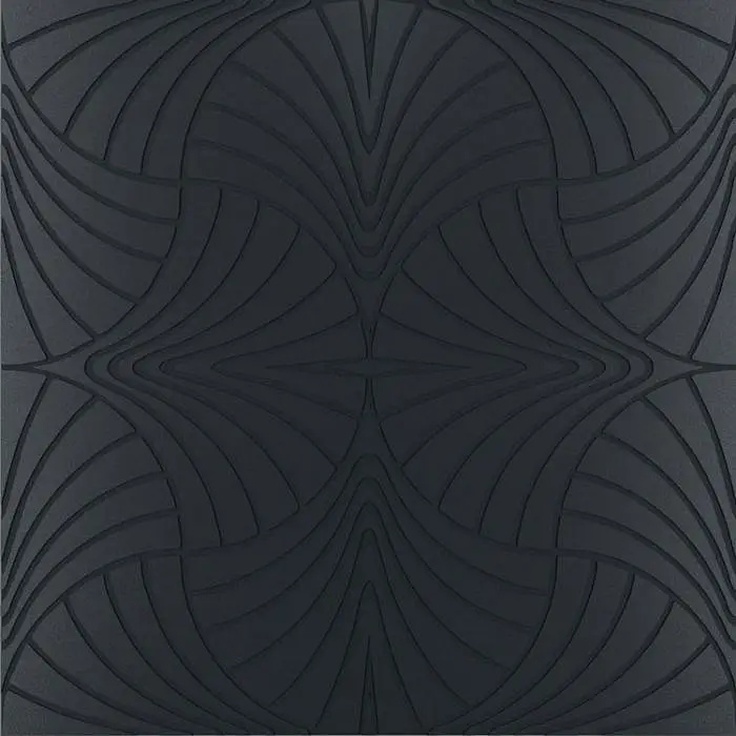 Petracer's Swing С000451462 Black Piuma on matt black 60x60_Piuma nero su fondo nero matt Feinsteinzeug 60x60 cm, Italien - Foto 1 Petracer's Swing С000451462 Black Piuma on matt black 60x60_Piuma nero su fondo nero matt Feinsteinzeug 60x60 cm, Italien - Foto 1