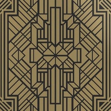 Petracer's Swing С000451454 Brass Labirinto on matt black 60x60_Labirinto ottone su fondo nero matt posliinilaatta 60x60 cm, Italia, metalli-ilme - kuva 1 - kuva 1