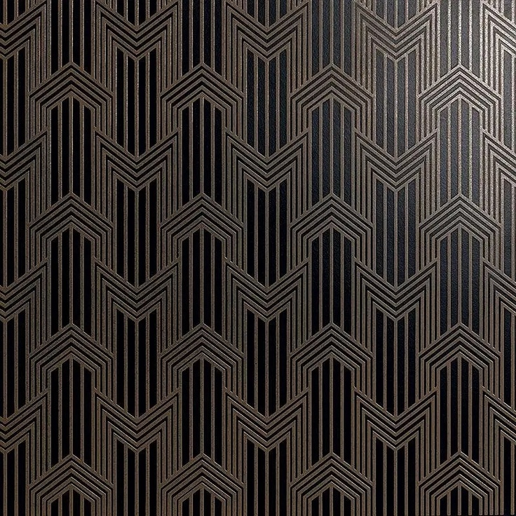 Petracer's Swing С000451443 Brass Geometria on matt black 60x60_Geometria ottone su fondo nero matt porcelænsflise 60x60 cm, Italien, metal-look - foto 1 Petracer's Swing С000451443 Brass Geometria on matt black 60x60_Geometria ottone su fondo nero matt porcelænsflise 60x60 cm, Italien, metal-look - foto 1