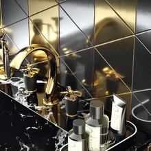 Petracer's Triangolo 17x17 см, keramiek, Italië, goud en edelmetalen - interieurfoto 1 - foto 4
