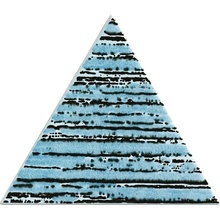 Petracer's Triangolo С000504578 TG D LARTE 06_TRIANGOLO LARTE AZZURRO 17X17H15 Sisustus 17x17x17 cm, Italia, krakelointi - kuva 1 - kuva 1