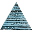 Petracer's Triangolo С000504578 TG D LARTE 06_TRIANGOLO LARTE AZZURRO 17X17H15 Dekor 17x17x17 cm, Italien, craquelé - Foto 1