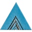 Petracer's Triangolo С000504585 TG D LEI 06_TRIANGOLO LEI AZZURRO 17X17H15 Dekor 17x17x17 cm, Italien, krakelering - foto 1 Petracer's Triangolo С000504585 TG D LEI 06_TRIANGOLO LEI AZZURRO 17X17H15 Dekor 17x17x17 cm, Italien, krakelering - foto 1