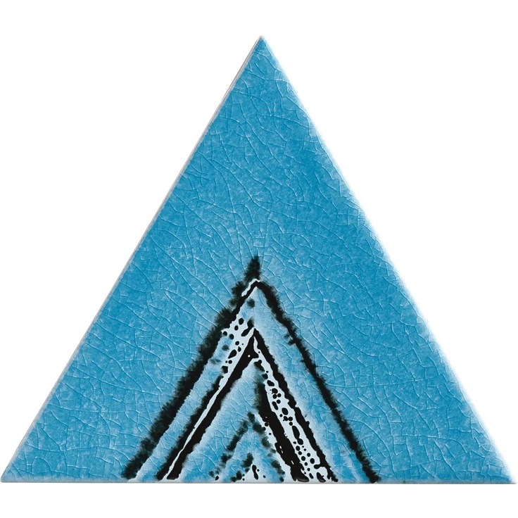 Petracer's Triangolo С000504585 TG D LEI 06_TRIANGOLO LEI AZZURRO 17X17H15 Dekor 17x17x17 cm, Italien, krakelering - foto 1 Petracer's Triangolo С000504585 TG D LEI 06_TRIANGOLO LEI AZZURRO 17X17H15 Dekor 17x17x17 cm, Italien, krakelering - foto 1