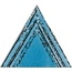 Petracer's Triangolo С000504592 TG D LUI 06_TRIANGOLO LUI AZZURRO 17X17H15 Dekor 17x17x17 cm, Italien, craquelé - Foto 1