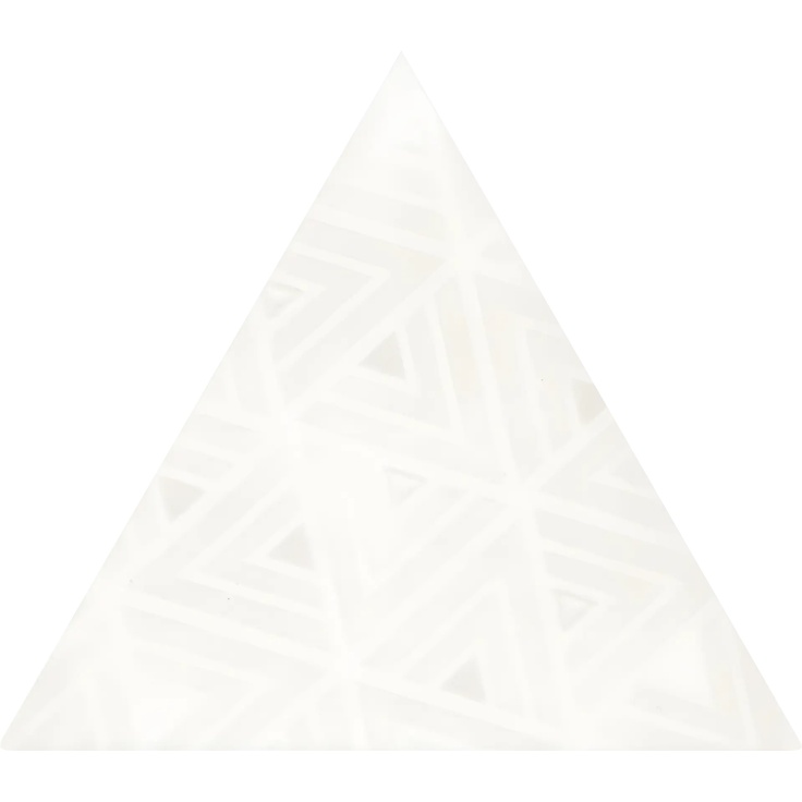 Petracer's Triangolo С000504534 TG D VIBRA 04_TRIANGOLO VIBRAZIONI BIANCO LUX 17X17H15 vægflise 17x17x17 cm, Italien - foto 1 Petracer's Triangolo С000504534 TG D VIBRA 04_TRIANGOLO VIBRAZIONI BIANCO LUX 17X17H15 vægflise 17x17x17 cm, Italien - foto 1