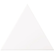 Petracer's Triangolo С000452153 TG F 04_TRIANGOLO FONDO BIANCO 17X17H15 LUCIDO seinälaatta 17x17x17 cm, Italia, yksivärinen - kuva 1 - kuva 1