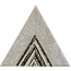 Petracer's Triangolo С000504588 TG D LEI 10_TRIANGOLO LEI GRIGIO 17X17H15 Dekor 17x17x17 cm, Italien, krakelering - foto 1