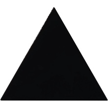 Petracer's Triangolo С000452156 TG F 05_TRIANGOLO FONDO NERO 17X17H15 LUCIDO seinälaatta 17x17x17 cm, Italia, yksivärinen - kuva 1 - kuva 1