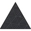 Petracer's Triangolo С000504535 TG D VIBRA 05_TRIANGOLO VIBRAZIONI NERO MATT 17X17H15 Wandfliese 17x17x17 cm, Italien - Foto 1