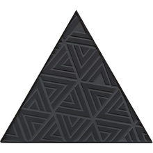 Petracer's Triangolo С000504535 TG D VIBRA 05_TRIANGOLO VIBRAZIONI NERO MATT 17X17H15 seinälaatta 17x17x17 cm, Italia - kuva 1 - kuva 1