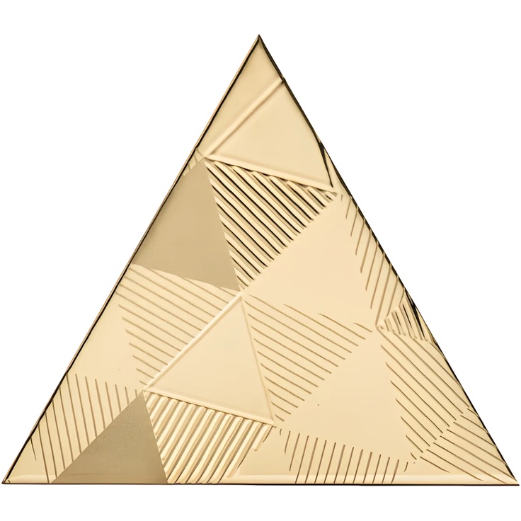Petracer's Triangolo С000504533 TG D VIBRA 03_TRIANGOLO VIBRAZIONI ORO 17X17H15 Wandfliese 17x17x17 cm, Italien, gold und edelmetalle - Foto 1 Petracer's Triangolo С000504533 TG D VIBRA 03_TRIANGOLO VIBRAZIONI ORO 17X17H15 Wandfliese 17x17x17 cm, Italien, gold und edelmetalle - Foto 1