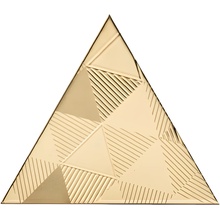 Petracer's Triangolo С000504533 TG D VIBRA 03_TRIANGOLO VIBRAZIONI ORO 17X17H15 seinälaatta 17x17x17 cm, Italia, kulta ja jalometallit - kuva 1 - kuva 1
