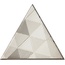 Petracer's Triangolo С000504536 TG D VIBRA 07_TRIANGOLO VIBRAZIONI PLATINO 17X17H15 Wandfliese 17x17x17 cm, Italien, gold und edelmetalle - Foto 1