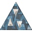 Petracer's Triangolo С000504572 TG D IMP PLA 06_TRIANGOLO IMPRESSIONI PLATINO SU AZZURRO Dekor 17x17x17 cm, Italien - Foto 1 Petracer's Triangolo С000504572 TG D IMP PLA 06_TRIANGOLO IMPRESSIONI PLATINO SU AZZURRO Dekor 17x17x17 cm, Italien - Foto 1