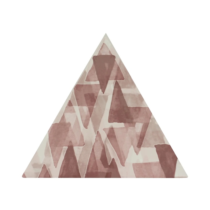 Petracer's Triangolo С000504565 TG D IMP 13_TRIANGOLO IMPRESSIONI ROSA vægflise 17x17x17 cm, Italien - foto 1 Petracer's Triangolo С000504565 TG D IMP 13_TRIANGOLO IMPRESSIONI ROSA vægflise 17x17x17 cm, Italien - foto 1