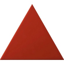 Petracer's Triangolo С000504551 TG F 01_TRIANGOLO FONDO ROSSO 17X17 H 15 seinälaatta 17x17x17 cm, Italia, yksivärinen - kuva 1 - kuva 1