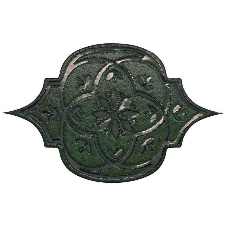 Petracer's Unico PG UT M SMERALDO3 Tozzetto Metal Smeraldo 3 Dekor 29x45 cm, Italien, metalloptik - Foto 1 Petracer's Unico PG UT M SMERALDO3 Tozzetto Metal Smeraldo 3 Dekor 29x45 cm, Italien, metalloptik - Foto 1