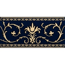 Petracer`s Grand Elegance Gold Narciso A Su Blu Decoratie 10x20 cm, Italië, granite look - foto 1 - foto 1