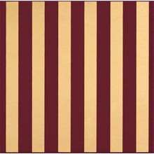 Petracer`s Grand Elegance Gold Riga Grande Oro Su Bordeaux Decoratie 20x20 cm, Italië - foto 1 - foto 1