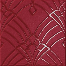 Petracer`s Grand Elegance Rubino Deco Lampone Rilievo Dekor 20x20 cm, Włochy, granite look - zdjęcie 1 - zdjęcie 1