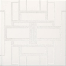 Petracer`s Jazz Bianco Su Fondo Bianco Decor 20x20 cm, Italy, granite look - photo 1 - photo 1