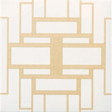 Petracer`s Jazz Ottone Su Fondo Bianco Decor 20x20 cm, Italy, granite look - photo 1 - photo 1