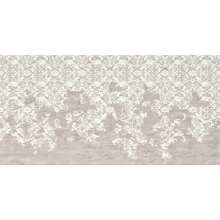 Petracer`s Sartoria Damasco A Bianco Декор 50x100 см, Италия, ткань - фото 1 - фото 1