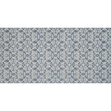Petracer`s Sartoria Damasco B Blu Декор 50x100 см, Италия, ткань - фото 1 - фото 1