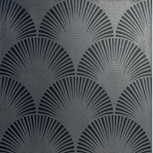 Petracer`s Swing Pavone Silver Sterling Su Nero Matt Decor 60x60 cm, Italy, granite look - photo 1 - photo 1