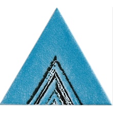 Petracer's Triangolo Lei Azzurro Dekor 17x17 cm, Italien, granite look - foto 1 - foto 1