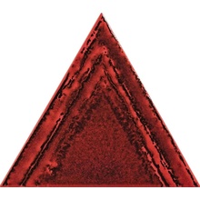 Petracer's Triangolo Lui Rosso Dekor 17x17 cm, Italien, granite look - foto 1 - foto 1