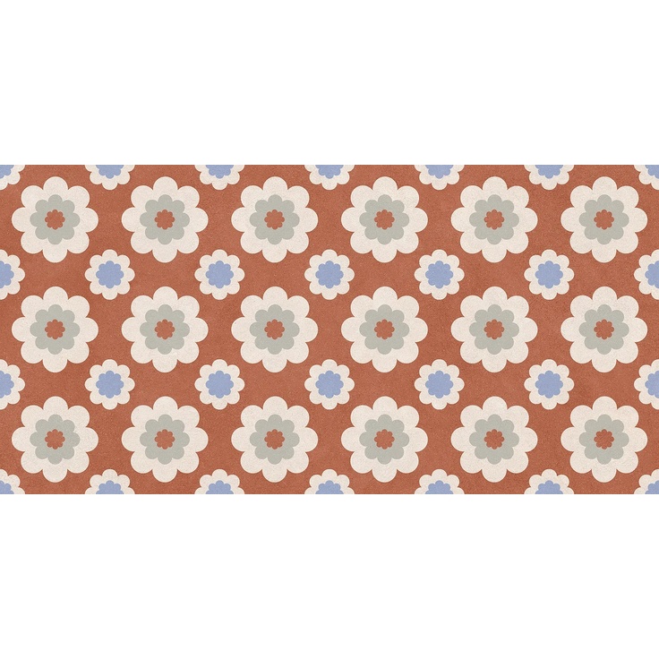 Piemme Homey С000563284 05241_HomeyFlowerCottoNat/Ret60X120 porcelain tile 60x120 cm, Italy - photo 1 Piemme Homey С000563284 05241_HomeyFlowerCottoNat/Ret60X120 porcelain tile 60x120 cm, Italy - photo 1