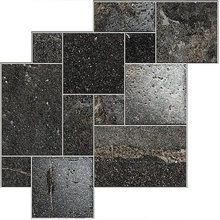Piemme Ibla С000535637 04011_RagusaNeraMixLap/Nat Mosaic 30x30 cm, Italy, other types of stone - photo 1 - photo 1