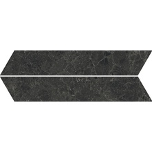 Piemme Limestone С000596452 05553_LimestoneChevronBelgiumBlackNat/Ret10X53 porcelanato 10x53 cm, Italia, caliza - foto 1 - foto 1