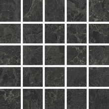 Piemme Limestone С000596478 05589_LimestoneMosaicoBelgiumBlackLap/Ret30X30 Mosaico 30x30 cm, Italia, caliza - foto 1 - foto 1