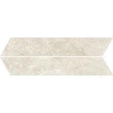 Piemme Limestone С000596449 05549_LimestoneChevronItalianWhiteNat/Ret10X53 porcelanato 10x53 cm, Italia, caliza - foto 1 - foto 1