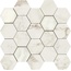 Piemme Majestic С000492629 02617_HexagonImperialPearlLev Mozaika 34x36 cm, Itálie, ostatní druhy mramoru - fotografie 1 Piemme Majestic С000492629 02617_HexagonImperialPearlLev Mozaika 34x36 cm, Itálie, ostatní druhy mramoru - fotografie 1