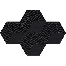 Piemme Majestic С000492655 02646_CubeRoyalNeroNat Mosaic 30x30 cm, Italy, other types of marble - photo 1 - photo 1